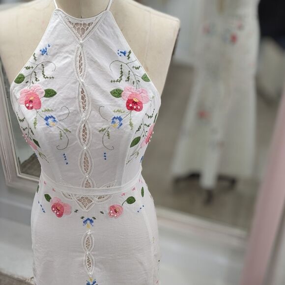 Vintage Love Shack Fancy Midi Dress - Picture 3 of 9